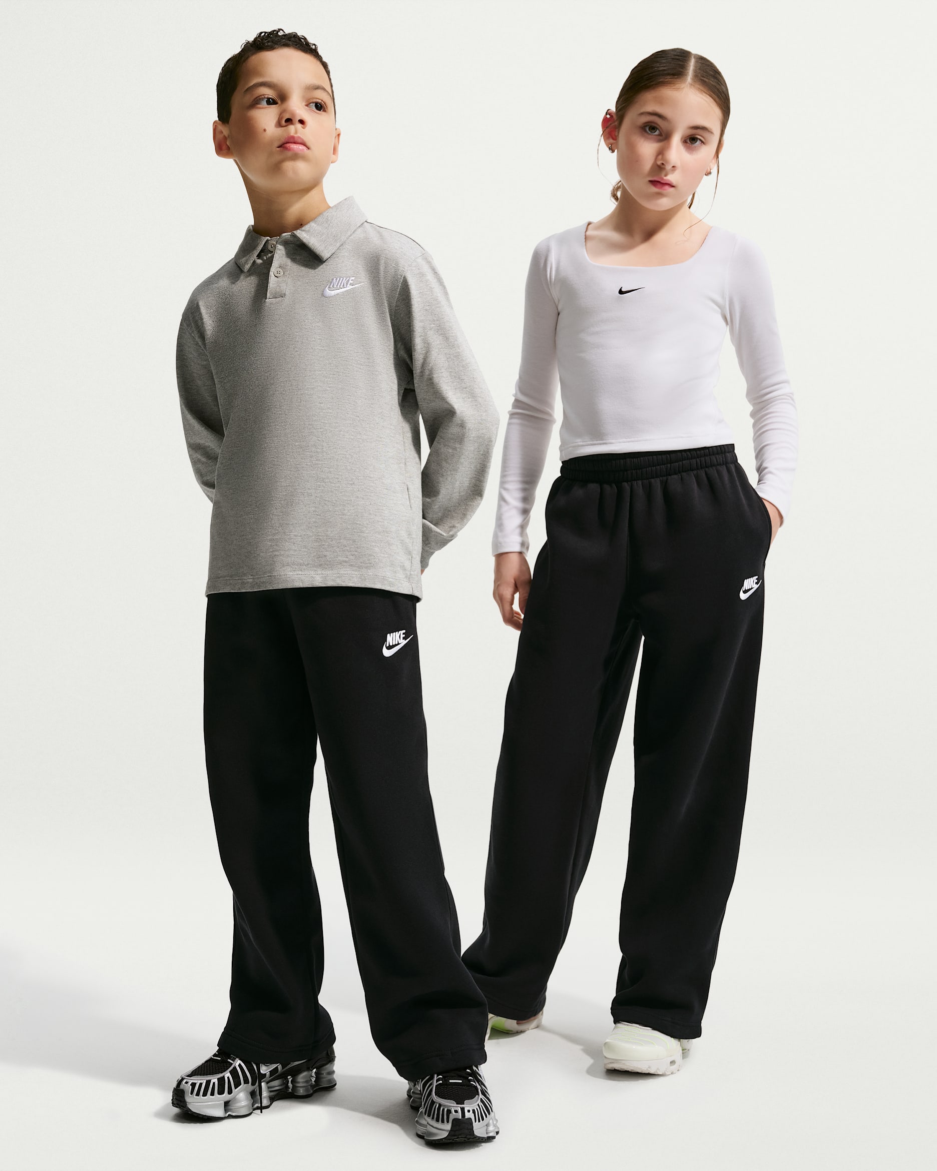 Nike Sportswear Kids' Loose Open-Hem Pants. Nike.com